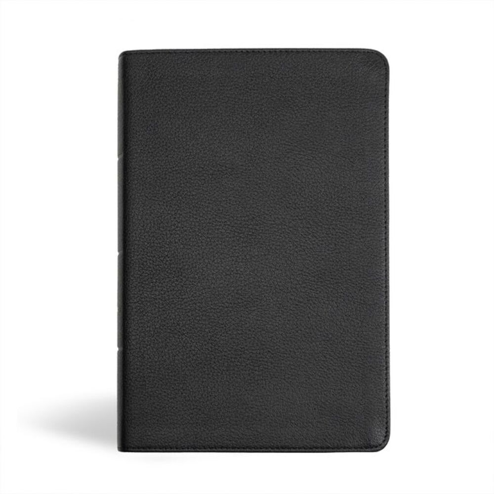 KJV Personal Size Giant Print Bible, Black Genuine Leather -- Holman Bible Publi